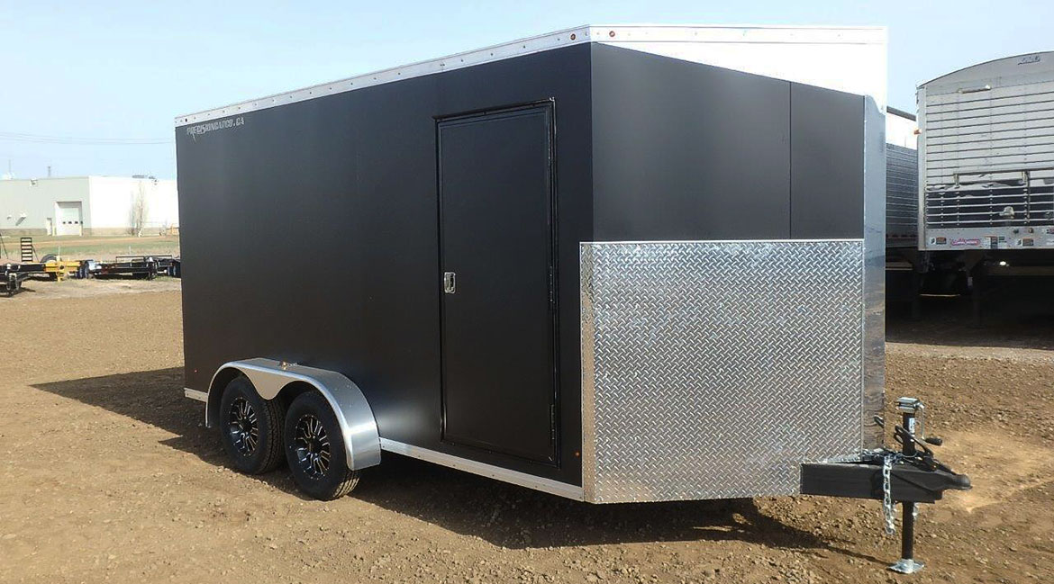 7′ Wide Enclosed Trailer | Double A Trailers