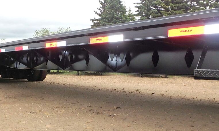 GHB308 Triaxle Dual Wheel Gooseneck Highboy Trailer