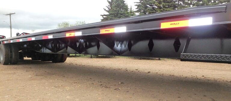 GHB308 Triaxle Dual Wheel Gooseneck Highboy Trailer