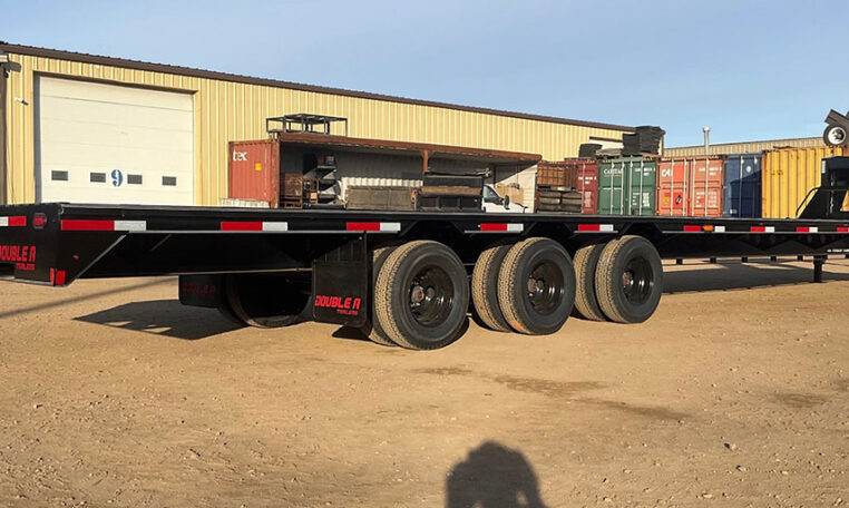 GHB308 Triaxle Dual Wheel Gooseneck Highboy Trailer