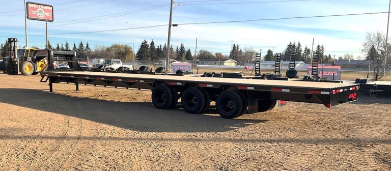 GHB308 Triaxle Dual Wheel Gooseneck Highboy Trailer