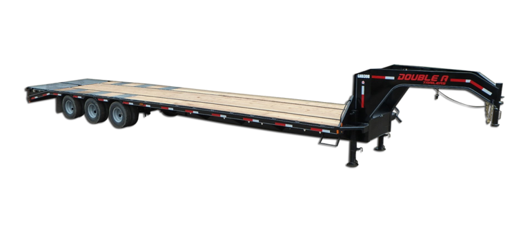 GHB308 Triaxle Dual Wheel Gooseneck Highboy Trailer