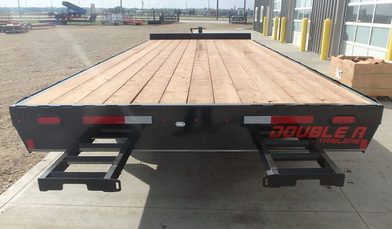 HB148 Tandem Single Wheel Highboy Trailer